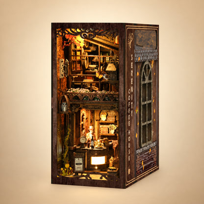 Béke Szigete Kávéház - DIY Book Nook