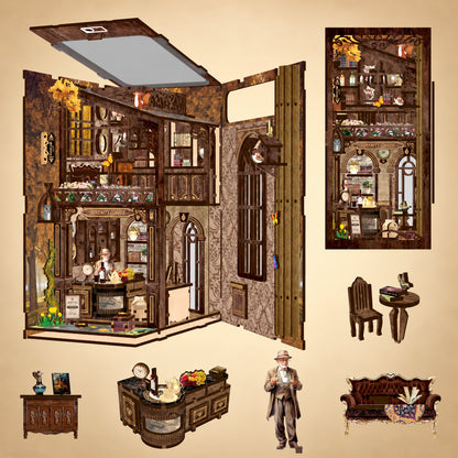 Béke Szigete Kávéház - DIY Book Nook